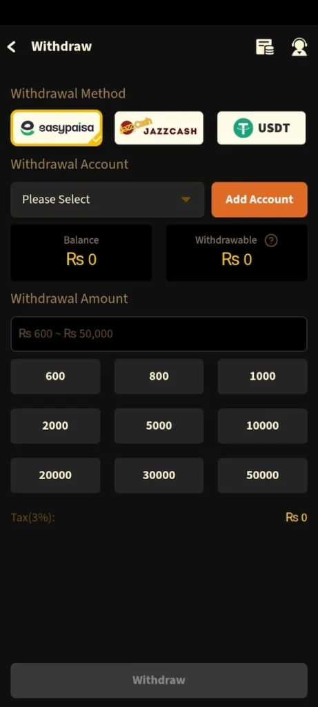 Withdraw Money In 2J Bet