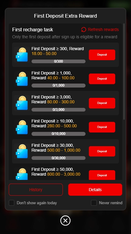 M91 First Deposit Bonus