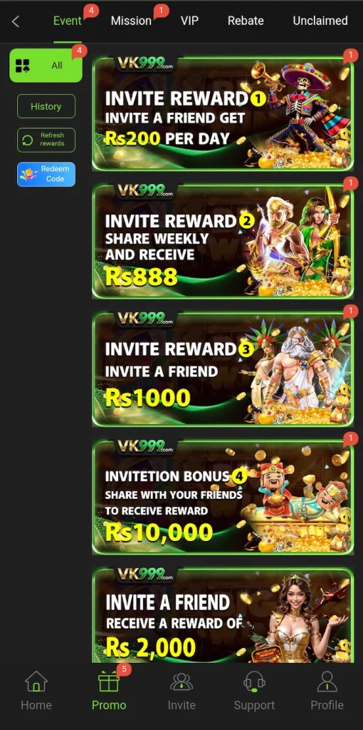VK999 Event
