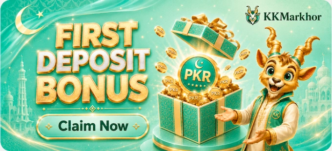 KMarkhor First Deposit Bonus